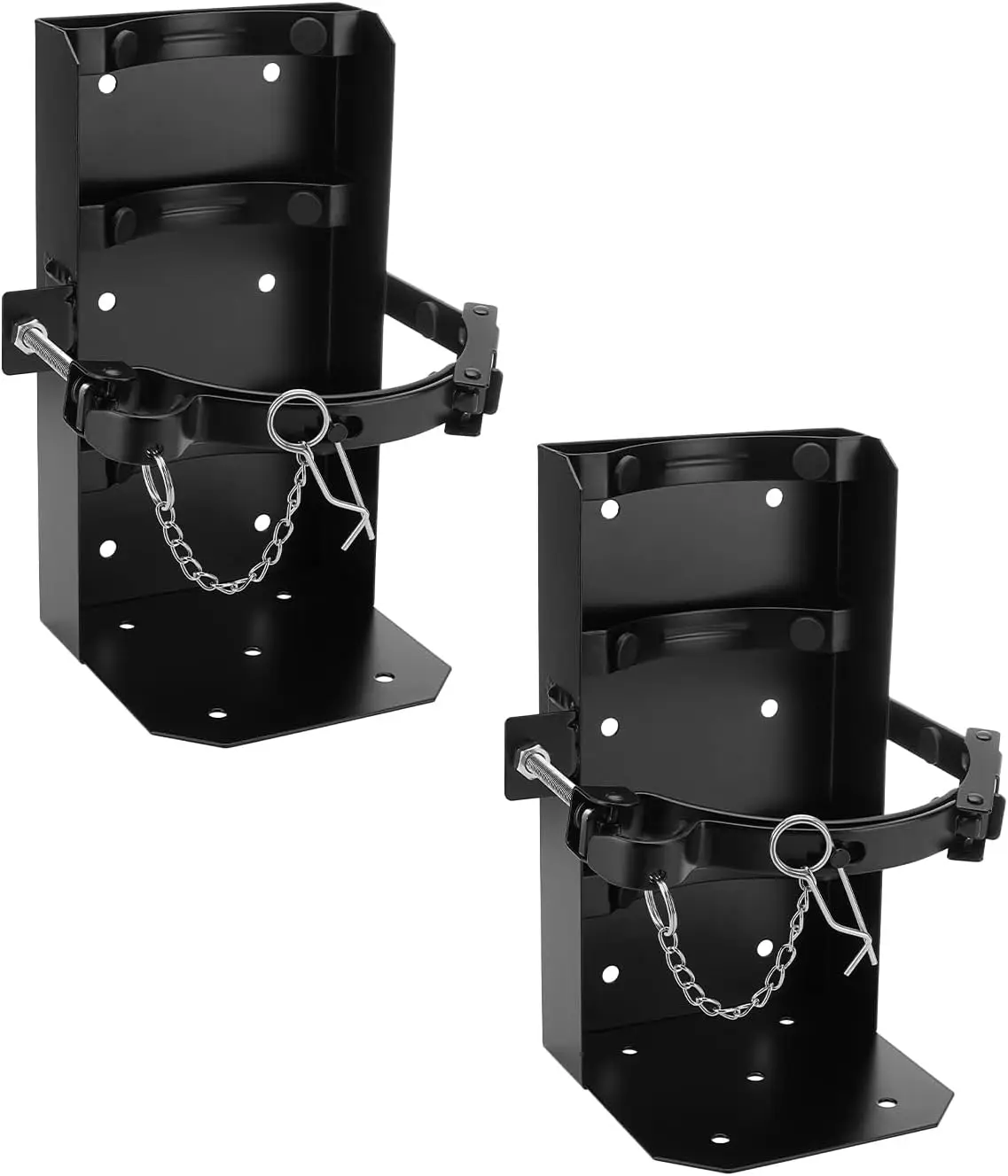 2 Pack Fire Extinguisher Mount for 10lb Dry/5lb CO2, Vehicle Boat Home Garage Bracket
2 Pack Fire Extinguisher Mount for 10lb Dry/5lb CO2, Vehicle Boat Home Garage Bracket