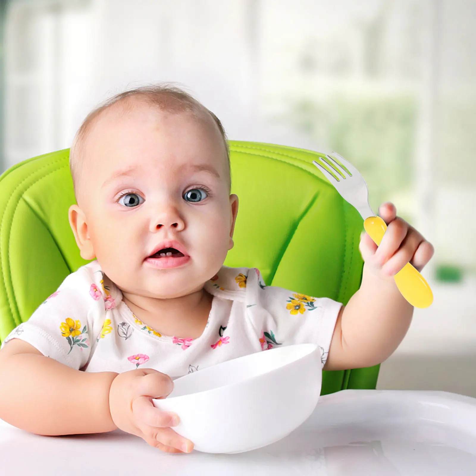 Children Fork and Spoon Set Cute Cartoon Design Ergonomic Soup Learning Toddler Silverware Stainless Steel Kids
Children Fork and Spoon Set Cute Cartoon Design Ergonomic Soup Learning Toddler Silverware Stainless Steel Kids