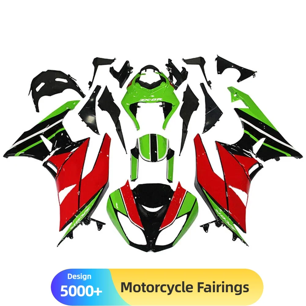 Fairing and Cowl Kit for KAWASAKI 2009-2012 ZX6R with Scratch-Resistant Finish Motorcycle Bodywork Kit for Customization
Fairing and Cowl Kit for KAWASAKI 2009-2012 ZX6R with Scratch-Resistant Finish Motorcycle Bodywork Kit for Customization