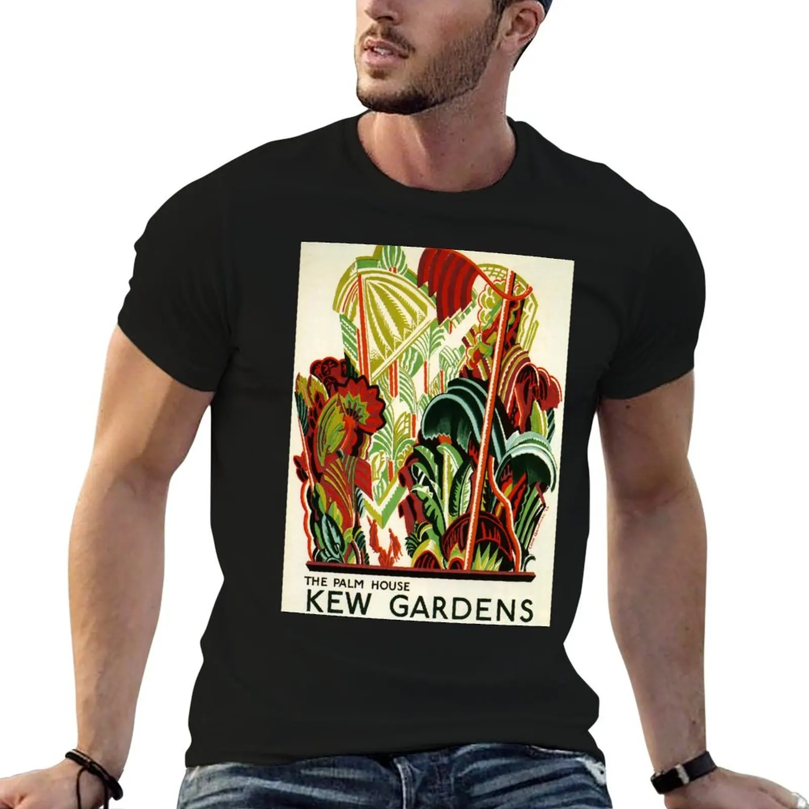 Kew Gardens vintage travel poster T-Shirt quick drying custom t shirt plain white t shirts men
Kew Gardens vintage travel poster T-Shirt quick drying custom t shirt plain white t shirts men