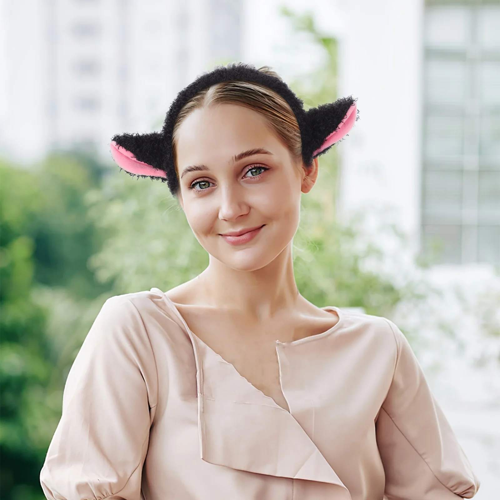 Lamb Headb Ears Costume Soft Cloth Elastic Design Cartoon Style Adorable Sheep Ears Costume Hairb Women Accessories
Lamb Headb Ears Costume Soft Cloth Elastic Design Cartoon Style Adorable Sheep Ears Costume Hairb Women Accessories
