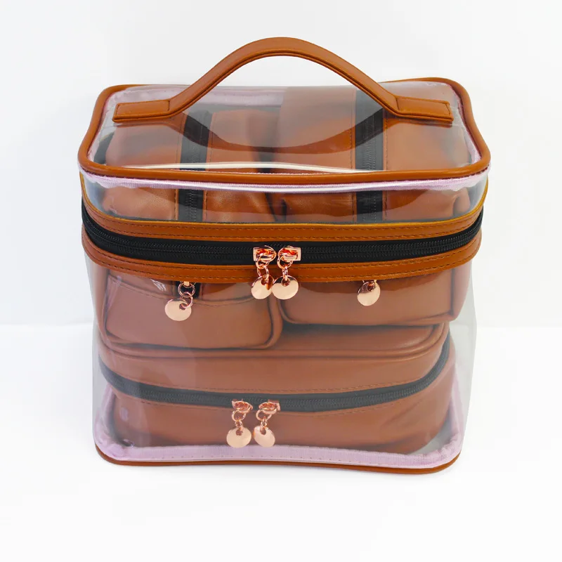 Jelly Four-in-One PVC Makeup Bag Tup - A Multi-functional Portable Storage Bag, Suitable for Travel and Gifting
Jelly Four-in-One PVC Makeup Bag Tup - A Multi-functional Portable Storage Bag, Suitable for Travel and Gifting
