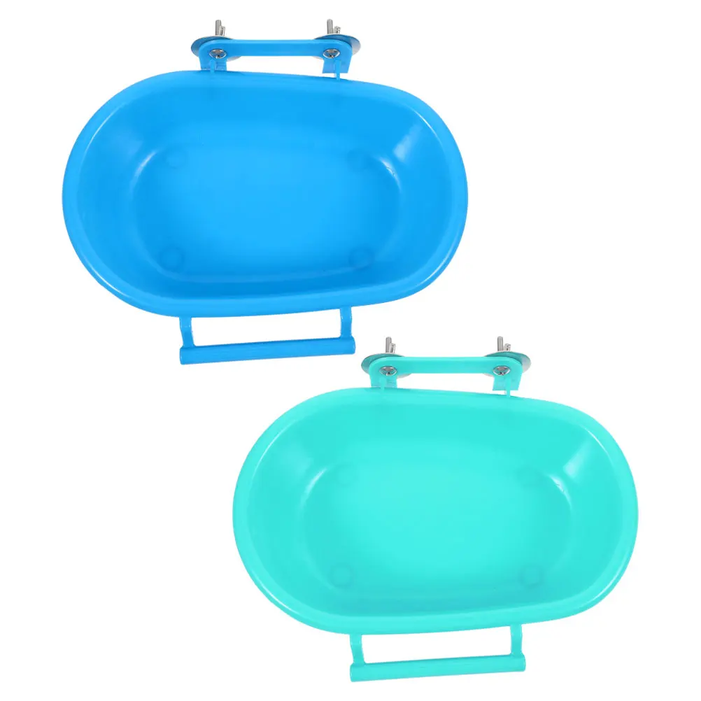 2pcs Parrot Bathing Basin Cage Bathtub Hanging Bird Bath Container For Small Birds Pet Supplies Durable Pp Material Lightweight
2pcs Parrot Bathing Basin Cage Bathtub Hanging Bird Bath Container For Small Birds Pet Supplies Durable Pp Material Lightweight