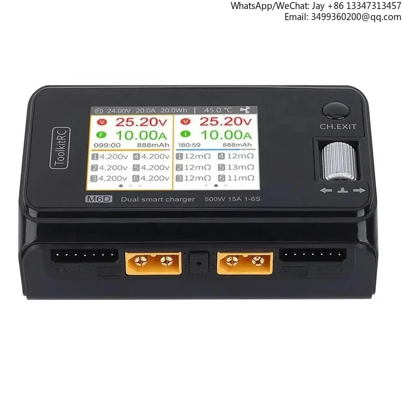 Accessories M6D 500W 15A Mini Smart Dro.ne Discharge Device Dual Channel DC 1-6 Seconds Fat Cell FPV Model
Accessories M6D 500W 15A Mini Smart Dro.ne Discharge Device Dual Channel DC 1-6 Seconds Fat Cell FPV Model