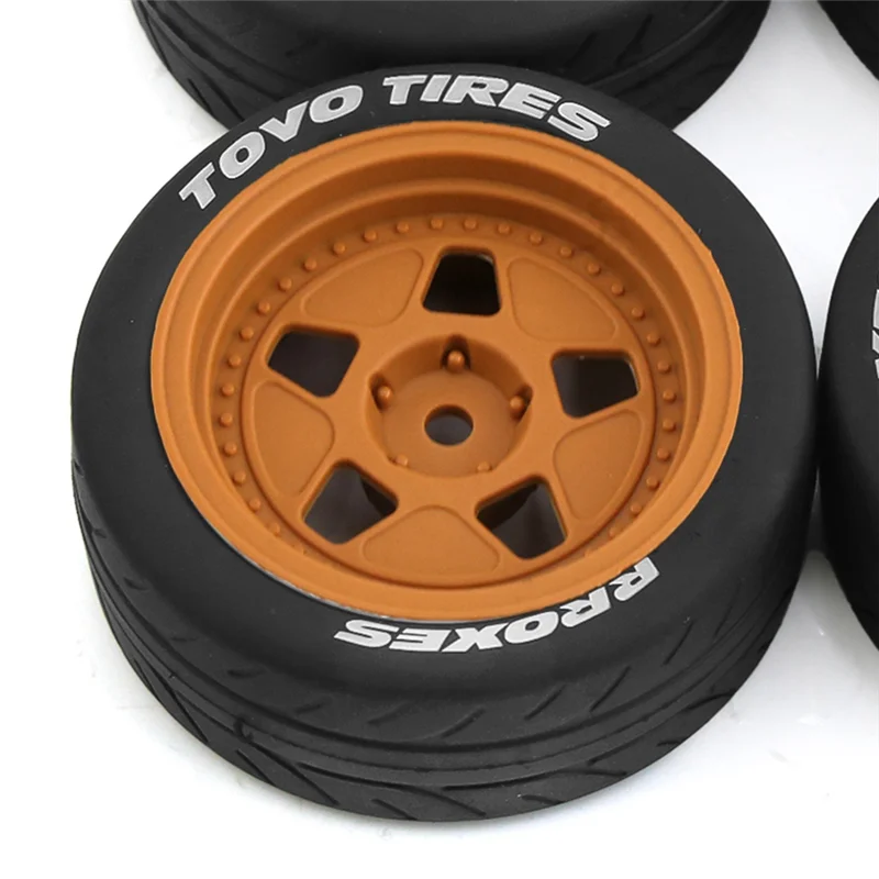 YSUN-4PCS 68Mm 1/10 RC Racing Car Tires On Road Touring Drift Car Tyre Wheel For Tamiya TT01 TT02 XV01 Spare Parts Accessories W
YSUN-4PCS 68Mm 1/10 RC Racing Car Tires On Road Touring Drift Car Tyre Wheel For Tamiya TT01 TT02 XV01 Spare Parts Accessories W