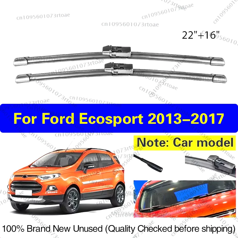 22"16" Windshield Windscreen Wiper Blades for Ford Ecosport 2013 - 2017 LHD Front Window Wipers Accessories
22"16" Windshield Windscreen Wiper Blades for Ford Ecosport 2013 - 2017 LHD Front Window Wipers Accessories