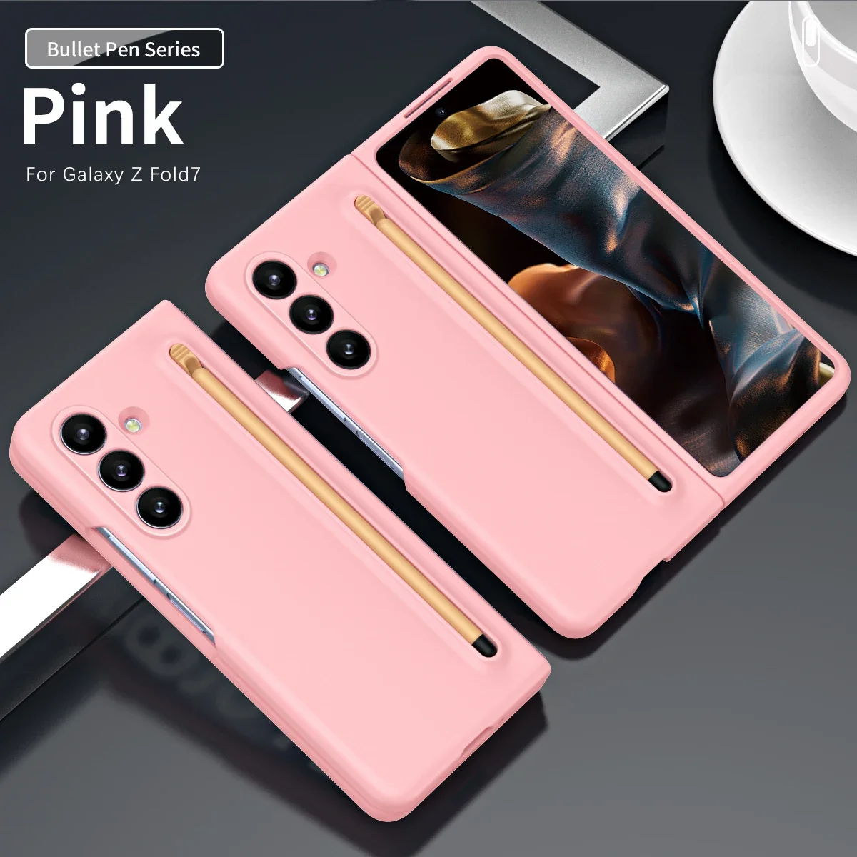 New Phone Case For Samsung Galaxy Z Fold 7 6 5 4 3 With Pen Slot & Pen,with Glass Screen Protector Film, Full Protective Cover
New Phone Case For Samsung Galaxy Z Fold 7 6 5 4 3 With Pen Slot & Pen,with Glass Screen Protector Film, Full Protective Cover