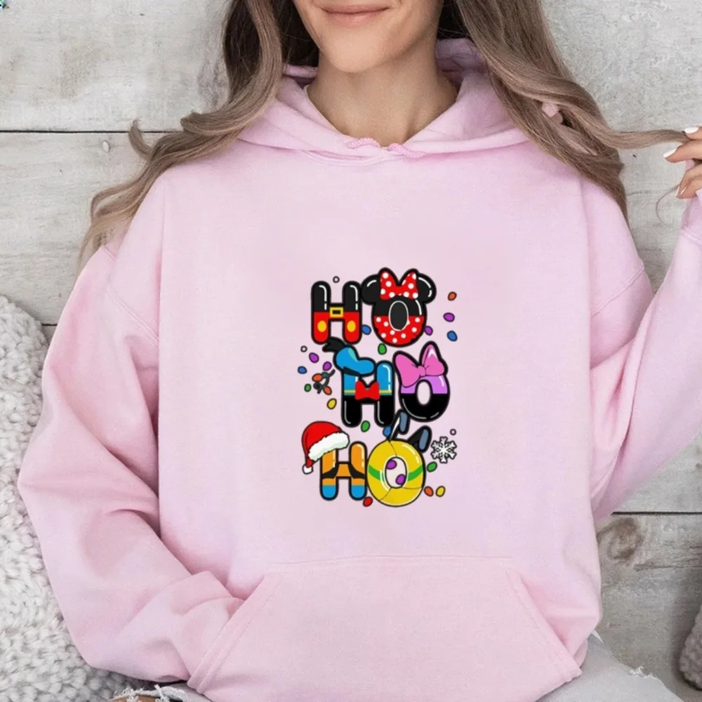 Disney Parent-child Outfits, Christmas Mickey Mouse Multi-color Hooded Sweatshirt, Fashionable American Brand Casual Loose Top
Disney Parent-child Outfits, Christmas Mickey Mouse Multi-color Hooded Sweatshirt, Fashionable American Brand Casual Loose Top