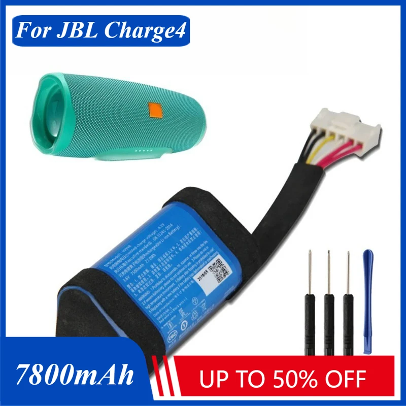 7800mAh Replacement Battery for JBL Charge4 ID998 IBA077NA SUN-INTE-118 Rechargeable Batteries
7800mAh Replacement Battery for JBL Charge4 ID998 IBA077NA SUN-INTE-118 Rechargeable Batteries