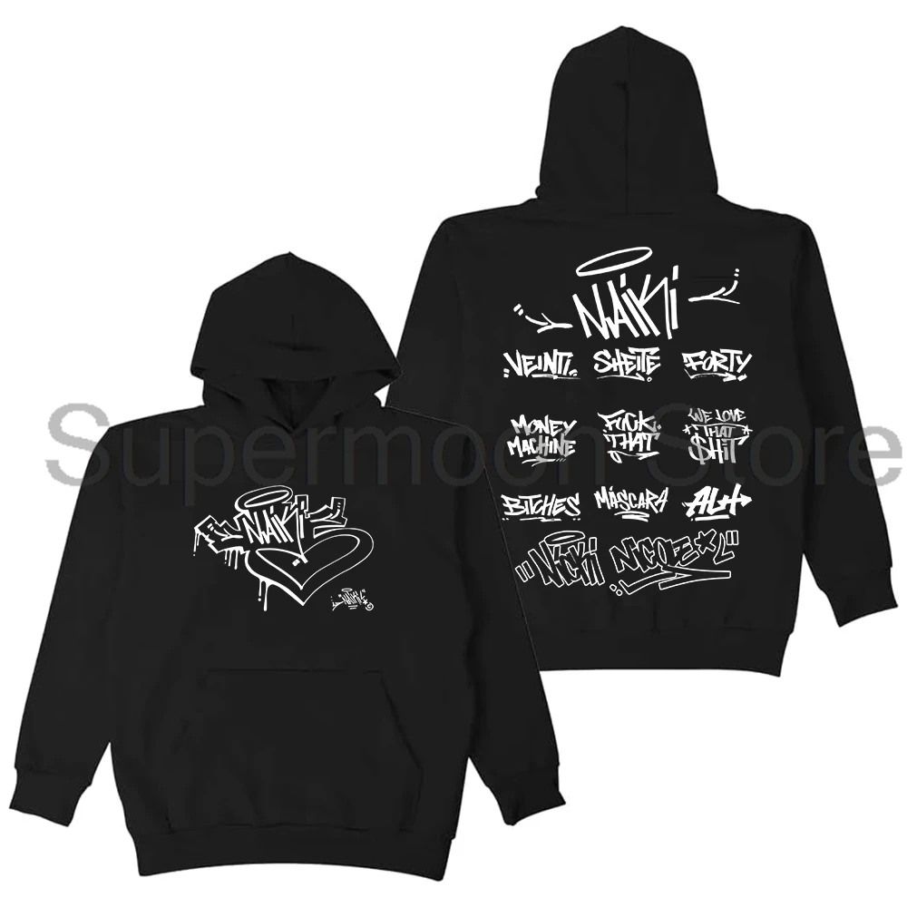 Nicki Nicole Naiki Merch Hoodie 2025 Tour Long Sleeve Streetwear Men Women Hooded Sweatshirts Fashion Clothes
Nicki Nicole Naiki Merch Hoodie 2025 Tour Long Sleeve Streetwear Men Women Hooded Sweatshirts Fashion Clothes
