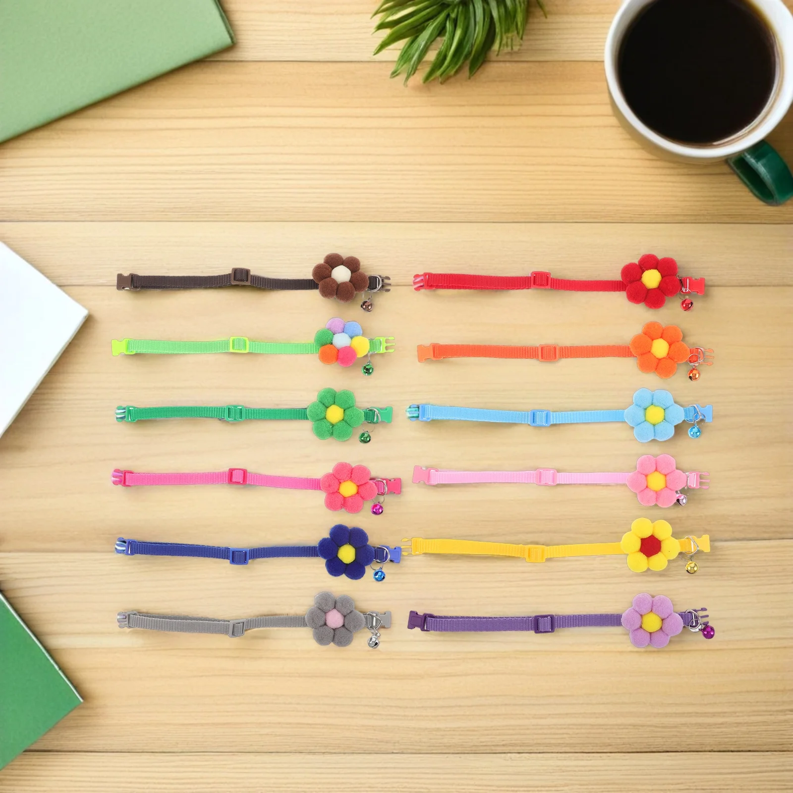 12Pcs Dog Flower Collar: Cute Adjustable Pet Collars for Small Dogs Cats Comfortable Lightweight Design Ideal for Daily Use
12Pcs Dog Flower Collar: Cute Adjustable Pet Collars for Small Dogs Cats Comfortable Lightweight Design Ideal for Daily Use