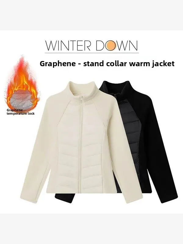 Lightweight Warm Casual Sports Cotton Jaet Women's Windproof Autumn Winter Outerwear Running Yoga Fitn Top
Lightweight Warm Casual Sports Cotton Jaet Women's Windproof Autumn Winter Outerwear Running Yoga Fitn Top