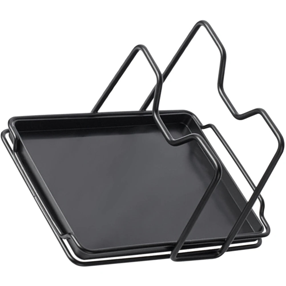 Holder Spare Drain Rack Pan Lid Organizer Cover Pot for Kitchen Counter While Cooking
Holder Spare Drain Rack Pan Lid Organizer Cover Pot for Kitchen Counter While Cooking