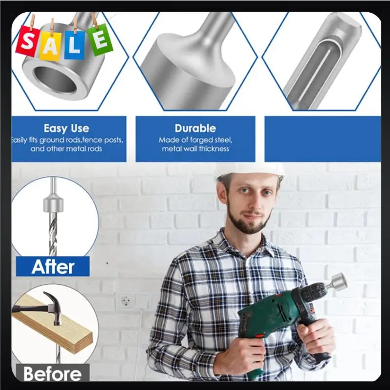 ABEZ SDS-PLUS Steel Drill Driver Parts Kit With Round Handle Of 19Mm And 21Mm Is Suitable For Electric Hammer Drilling Grounding
ABEZ SDS-PLUS Steel Drill Driver Parts Kit With Round Handle Of 19Mm And 21Mm Is Suitable For Electric Hammer Drilling Grounding