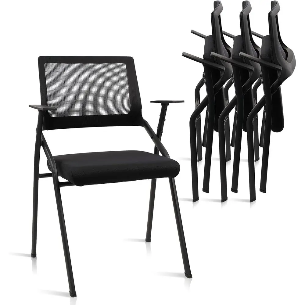 Stackable Ergonomic Office Chairs with Lumbar Support, Thick Cushions, and Mesh Fabric for Home, School, Church, or Conference R
Stackable Ergonomic Office Chairs with Lumbar Support, Thick Cushions, and Mesh Fabric for Home, School, Church, or Conference R