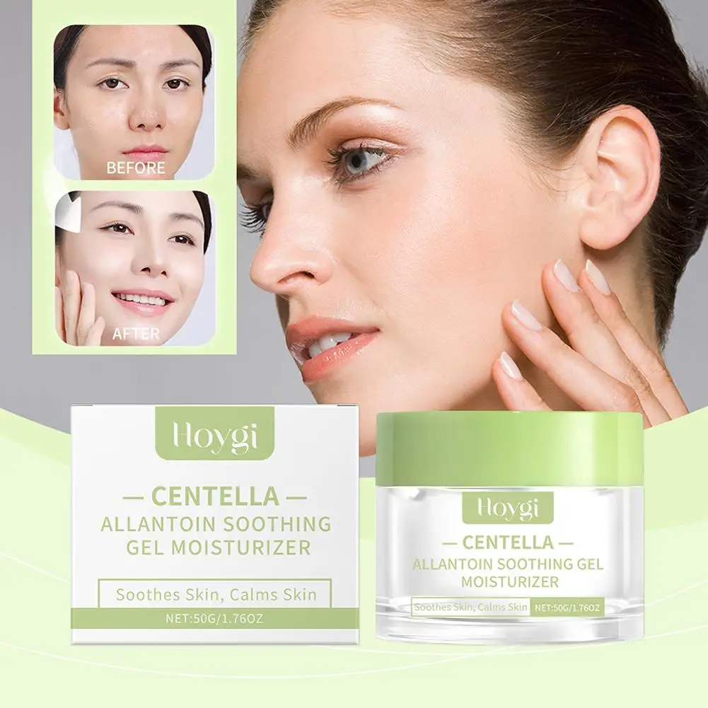 50g Centella Allantoin Soothing Gel Moisturizing Brightening Anti-aging Essence Lotion Calming Repairing For All Skin H5O0
50g Centella Allantoin Soothing Gel Moisturizing Brightening Anti-aging Essence Lotion Calming Repairing For All Skin H5O0