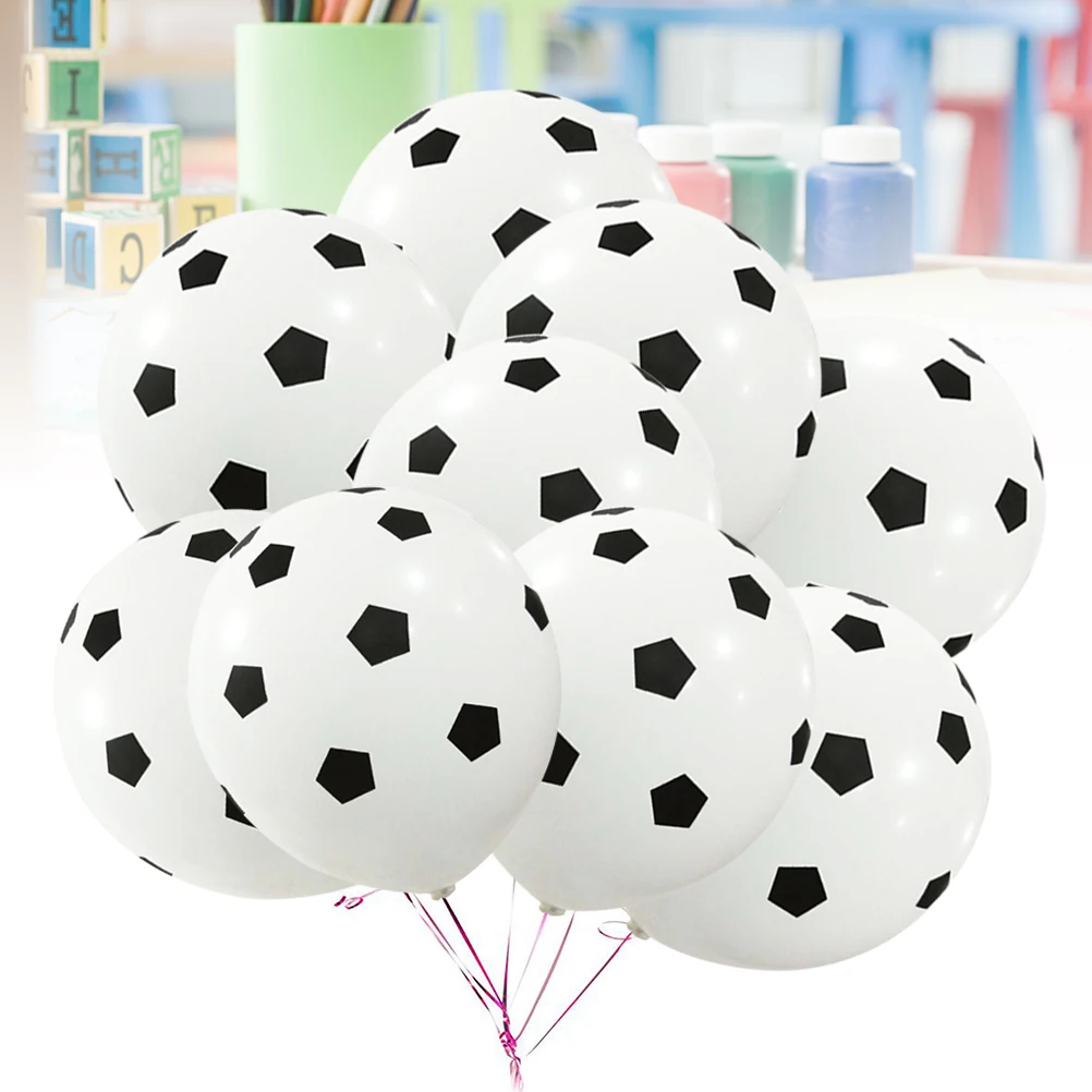 20Pcs Soccer Latex Rubber Balloons 12 Inch Party Decoration Birthday Wedding Football Rubber Balloon 
20Pcs Soccer Latex Rubber Balloons 12 Inch Party Decoration Birthday Wedding Football Rubber Balloon