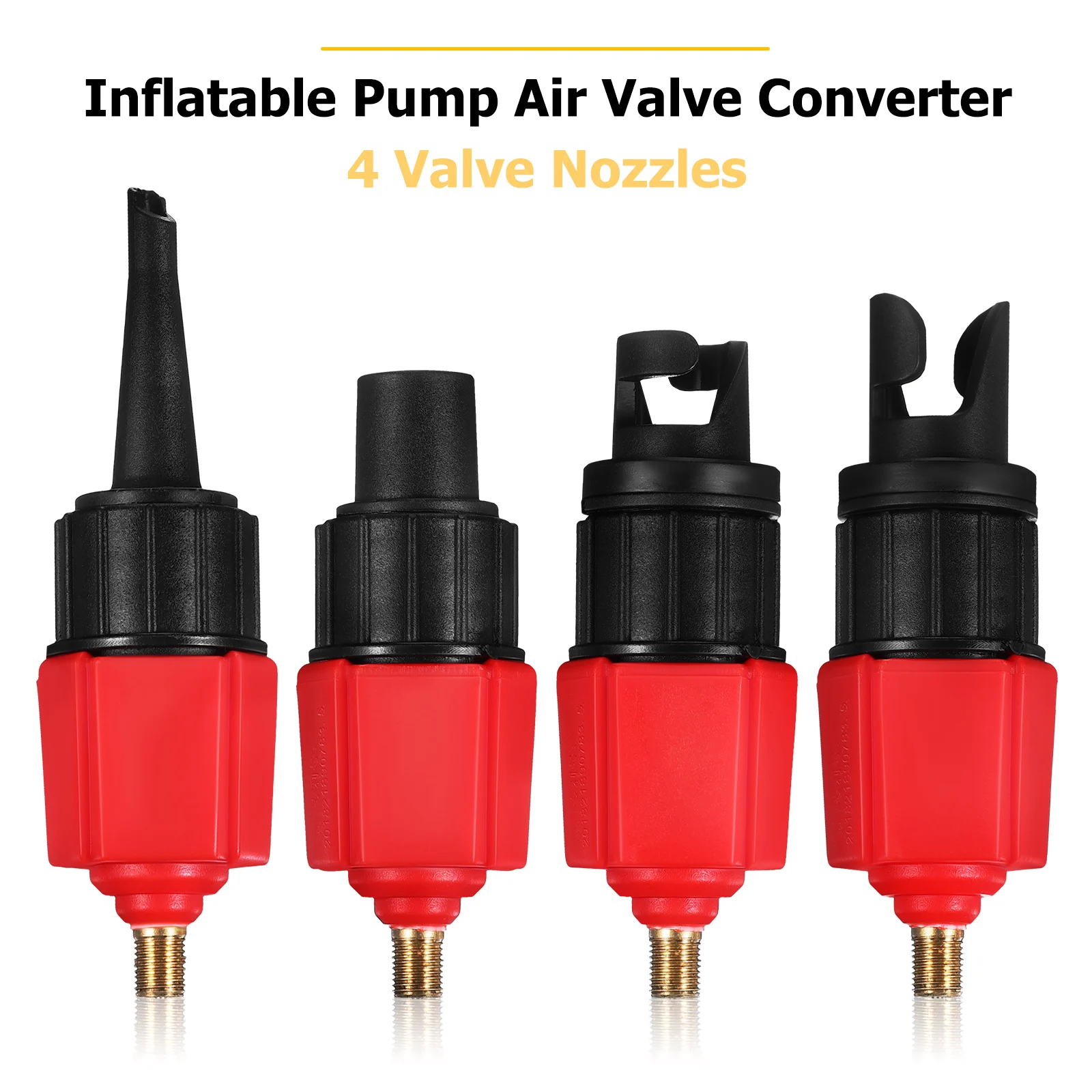 1 set Universal Air Valve Adapter For Inflatable Boat Kayak Paddle Board Air Mattress Pump Connector Compressor Converter Quick
1 set Universal Air Valve Adapter For Inflatable Boat Kayak Paddle Board Air Mattress Pump Connector Compressor Converter Quick