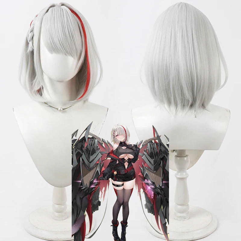 KMS Duisburg Косплей Парик Azur Lane Серый Красный Короткие Термостойкие Синтетические Волосы Хэллоуин Ролевая Игра Вечеринка Карнавал
KMS Duisburg Косплей Парик Azur Lane Серый Красный Короткие Термостойкие Синтетические Волосы Хэллоуин Ролевая Игра Вечеринка Карнавал