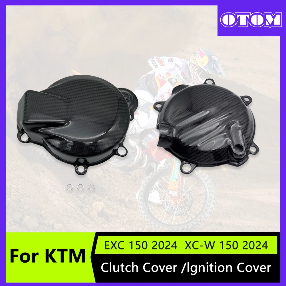 Защитный кожух зажигания и сцепления OTOM из карбона для мотоциклов KTM EXC XCW 150, Husqvarna TE150 2024, защита двигателя
Защитный кожух зажигания и сцепления OTOM из карбона для мотоциклов KTM EXC XCW 150, Husqvarna TE150 2024, защита двигателя