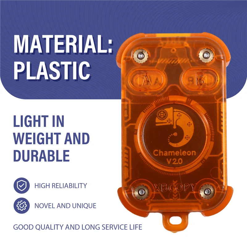 【COOL】Chameleon V2.0 Card Decode Reader Emulator Restart RFID Smart Chip NFC Duplicator 125Khz 13.56Mhz
【COOL】Chameleon V2.0 Card Decode Reader Emulator Restart RFID Smart Chip NFC Duplicator 125Khz 13.56Mhz