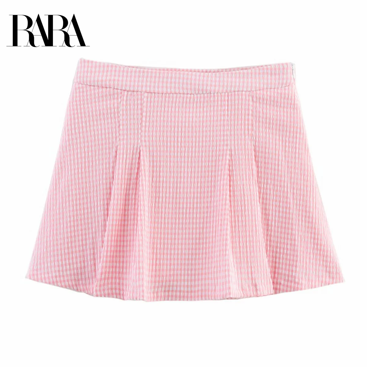 RARA2025 new summer women's clothing casual fashion simple slim versatile girl style small plaid mid-waist mini skirt pants
RARA2025 new summer women's clothing casual fashion simple slim versatile girl style small plaid mid-waist mini skirt pants