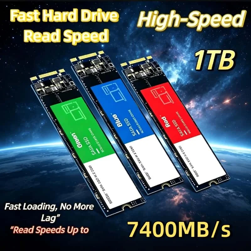 2026 New M.2 NVMe 1TB SSD Internal Ultra Fast Solid State Drive Hard Disk for Desktop Laptop PC Computer Upgrade Pro
2026 New M.2 NVMe 1TB SSD Internal Ultra Fast Solid State Drive Hard Disk for Desktop Laptop PC Computer Upgrade Pro