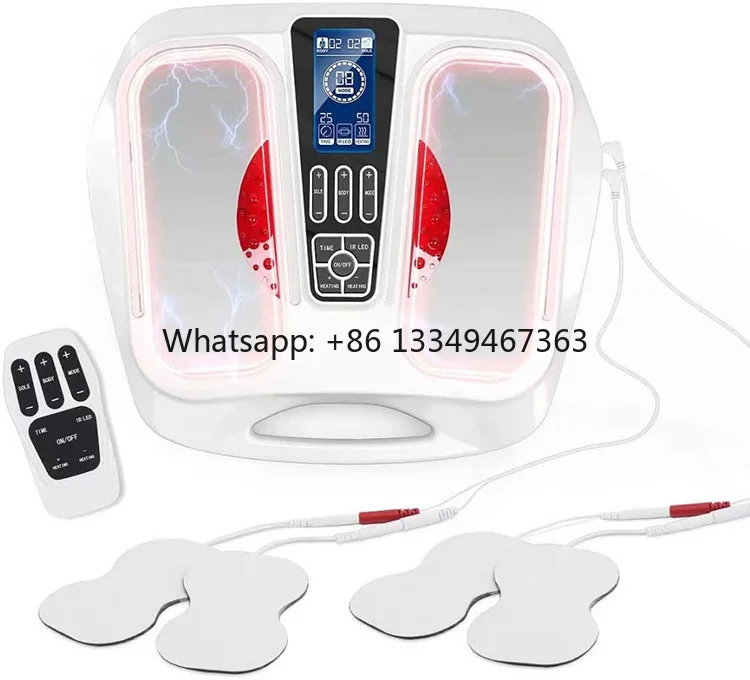 EMS Foot Circulation Device Foot Massager Machine Heating Relieve Pain and Aching of Feet Leg Body
EMS Foot Circulation Device Foot Massager Machine Heating Relieve Pain and Aching of Feet Leg Body