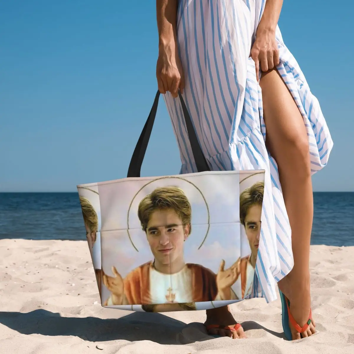 Edward Cullen Twilight Beach Tote Bag Sport Gym Yoga Duffle Large Tote Bag Women Travel Bag Fitness bag
Edward Cullen Twilight Beach Tote Bag Sport Gym Yoga Duffle Large Tote Bag Women Travel Bag Fitness bag