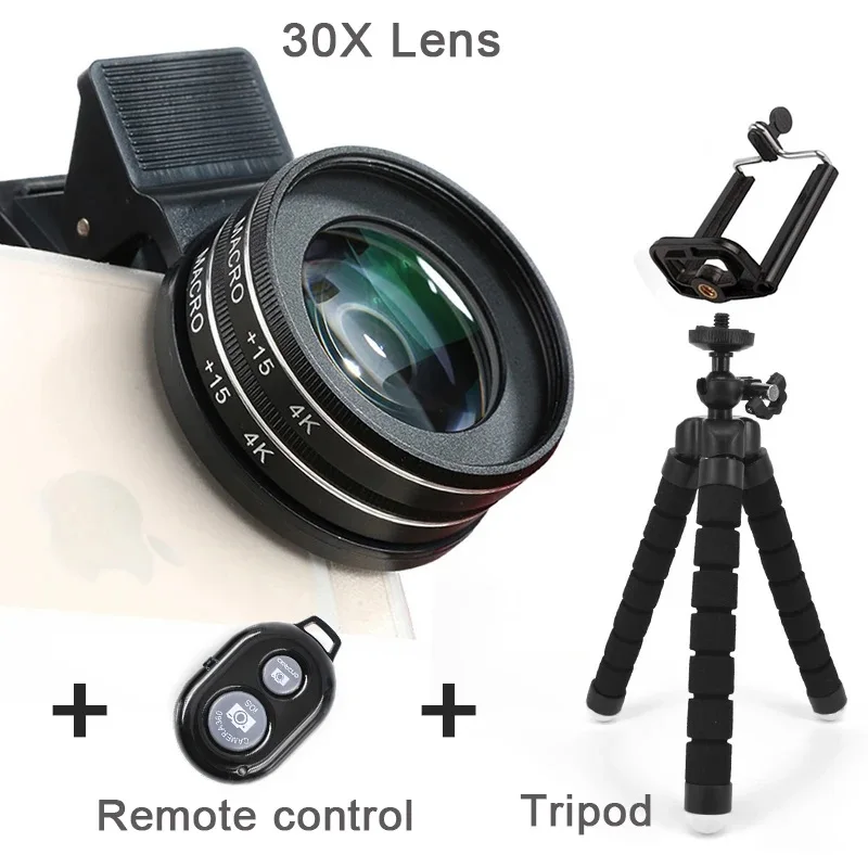 37MM 15X Macro Lens 4K HD Professional Photography Phone Camera Lens for Eyelashes Diamond Jewelry 30X Macro Lens for Smartphone
37MM 15X Macro Lens 4K HD Professional Photography Phone Camera Lens for Eyelashes Diamond Jewelry 30X Macro Lens for Smartphone