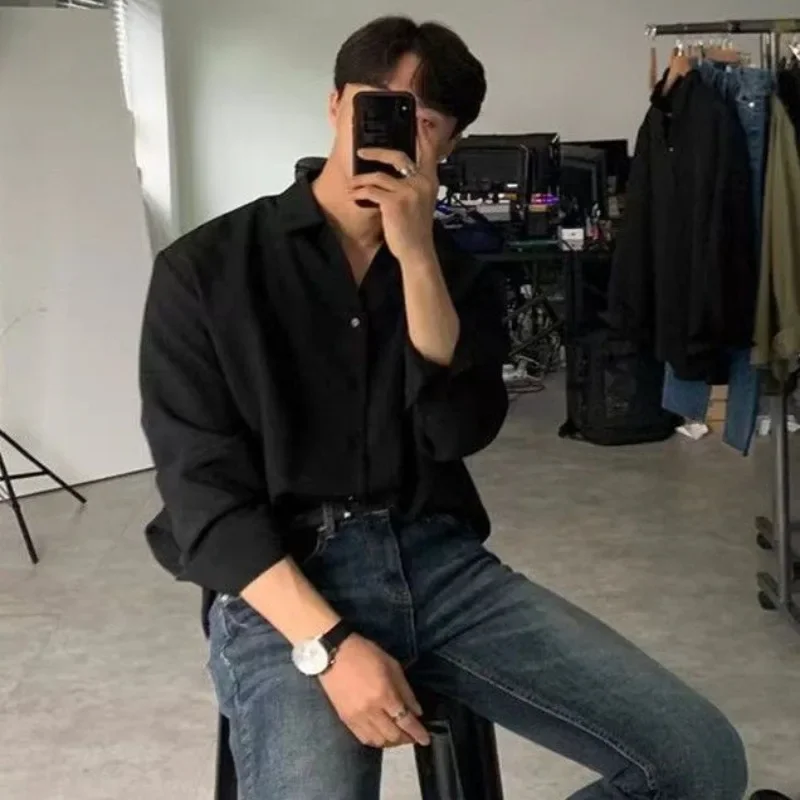 Shirts for Men Korean Style Formal Office Man Shirt Dress Business Long Sleeve with Sleeves Original Button Up Sale Fashion 2024
Shirts for Men Korean Style Formal Office Man Shirt Dress Business Long Sleeve with Sleeves Original Button Up Sale Fashion 2024