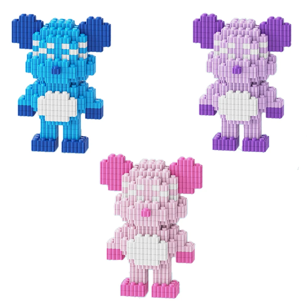 Cartoon Mini Violent Gloomy Bear Brick Model Bear Micro Building Blocks Children's Toys Holiday Gifts Assembly Assembled Bricks
Cartoon Mini Violent Gloomy Bear Brick Model Bear Micro Building Blocks Children's Toys Holiday Gifts Assembly Assembled Bricks