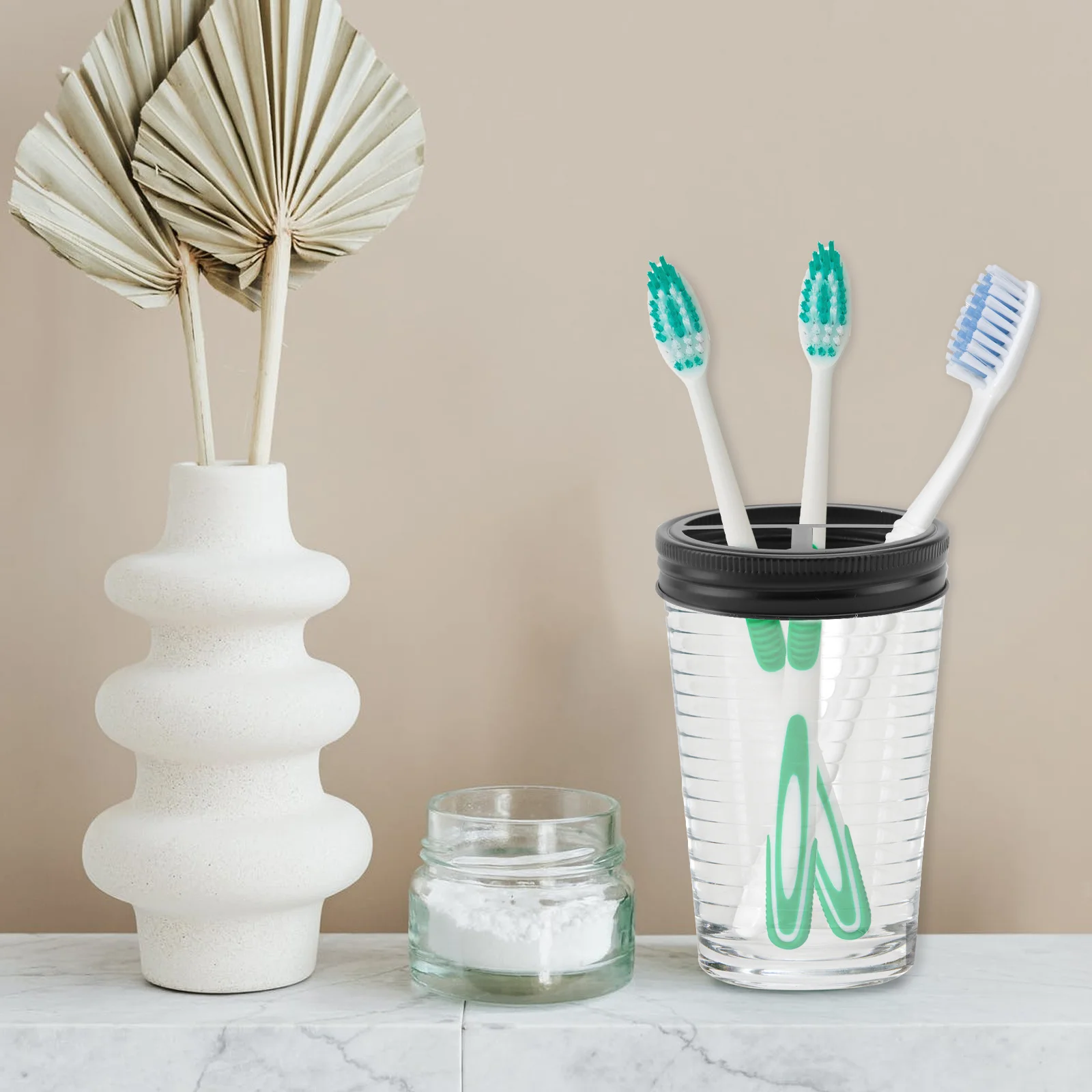 1Pcs Mason Jar Lid Simple Bottle Cover Compartment Design Washable Suitable Regular Mouth Jars Most Brands
1Pcs Mason Jar Lid Simple Bottle Cover Compartment Design Washable Suitable Regular Mouth Jars Most Brands