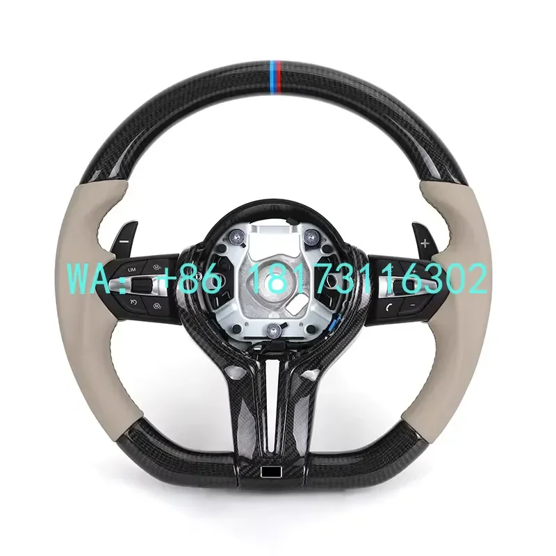 China Plant 2026 Beige Color Leather Votant M Sport Carbon Fiber Steering Wheel F10 F30 M2 F87 M3 F80 M4 F82 F85 M5 F90
China Plant 2026 Beige Color Leather Votant M Sport Carbon Fiber Steering Wheel F10 F30 M2 F87 M3 F80 M4 F82 F85 M5 F90
