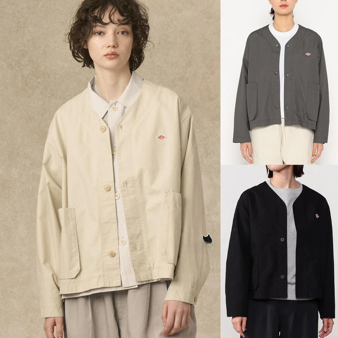 Summer Thin Woven Jaet Ladies' irt 3 Button No Collar Air Conditioning Sweater Cotton 00% Straight Tube Sle Long Sve
Summer Thin Woven Jaet Ladies' irt 3 Button No Collar Air Conditioning Sweater Cotton 00% Straight Tube Sle Long Sve