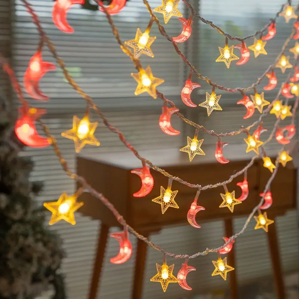 Easy To Install 5M Star Moon Light String Beautiful Colorful Decorative Lights Secure Portable Led Fairy Lights Party
Easy To Install 5M Star Moon Light String Beautiful Colorful Decorative Lights Secure Portable Led Fairy Lights Party