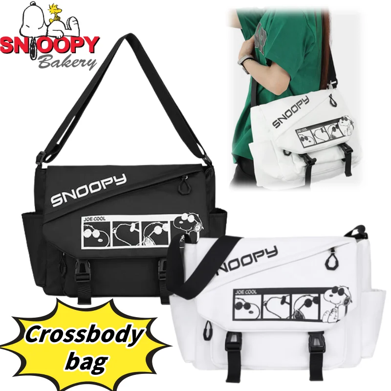Snoopy креативная индивидуальная сумка через плечо с героями мультфильмов, повседневная спортивная аниме-периферия, большая вместительная легкая сумка через плечо, подарок
Snoopy креативная индивидуальная сумка через плечо с героями мультфильмов, повседневная спортивная аниме-периферия, большая вместительная легкая сумка через плечо, подарок