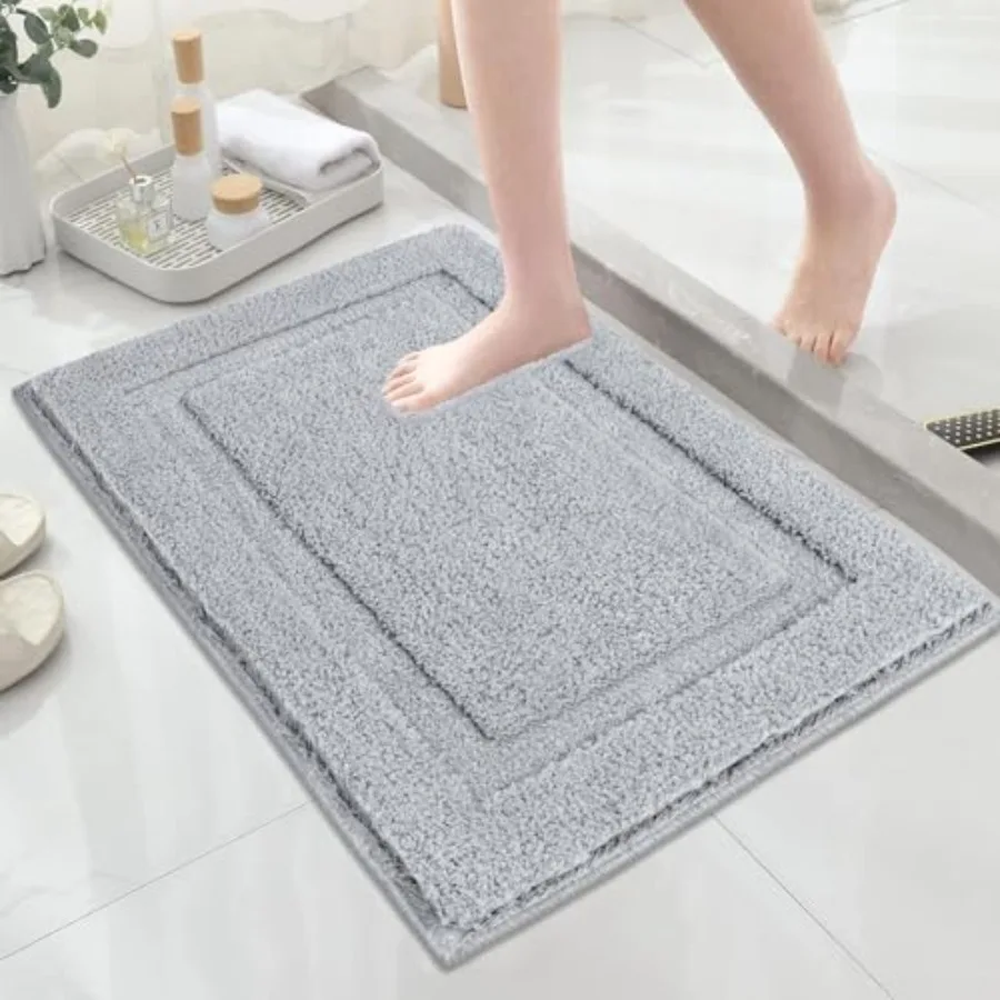 Super Soft Small Bathroom Rugs 16x24 inch Non Slip Washable Bath Rugs Microfiber Bath Mats for Bathroom Floor Tub Shower Vanity
Super Soft Small Bathroom Rugs 16x24 inch Non Slip Washable Bath Rugs Microfiber Bath Mats for Bathroom Floor Tub Shower Vanity