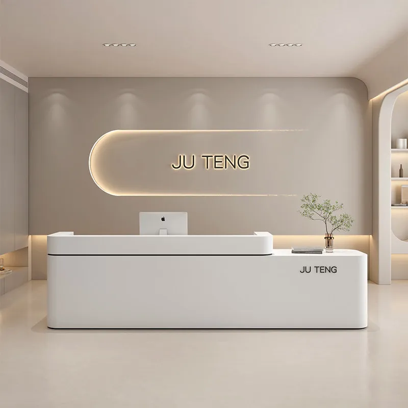 Modern High-end Beauty Salon Cashier Desk Nordic Creative Beauty Salon Clothing Store Reception Counter Office Furniture FYRD
Modern High-end Beauty Salon Cashier Desk Nordic Creative Beauty Salon Clothing Store Reception Counter Office Furniture FYRD