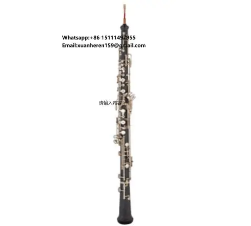 Oboe Instrument Professional C Key Nickel-plated Keys Woodwind Instrument
Oboe Instrument Professional C Key Nickel-plated Keys Woodwind Instrument