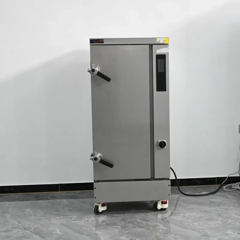 Stainless steel durable mechanical style computer side control smart terminal rice steamer cabinet. ...
Stainless steel durable mechanical style computer side control smart terminal rice steamer cabinet. ...