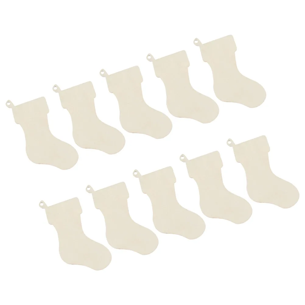 10pcs Christmas Socks Shape Wooden Ornaments Unfinished Wood Cutouts For Diy Crafts Holiday Decor Tree Hanging Xmas Party
10pcs Christmas Socks Shape Wooden Ornaments Unfinished Wood Cutouts For Diy Crafts Holiday Decor Tree Hanging Xmas Party