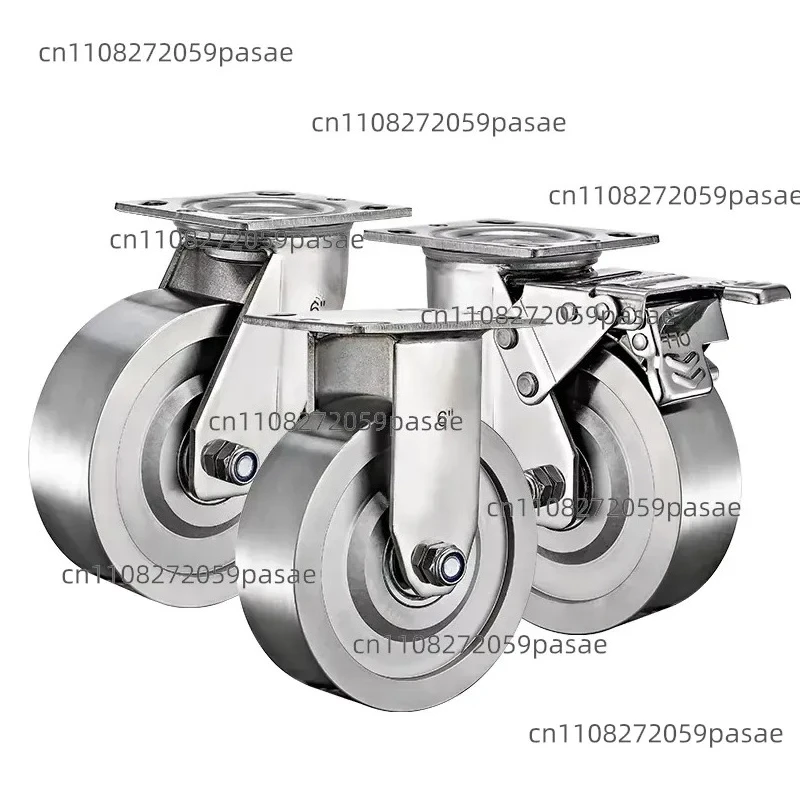 4“, 5”, 6“, 8” SUS 304 Stainless Steel Rust-Resistant Casters, Heat-Resistant Casters
4“, 5”, 6“, 8” SUS 304 Stainless Steel Rust-Resistant Casters, Heat-Resistant Casters