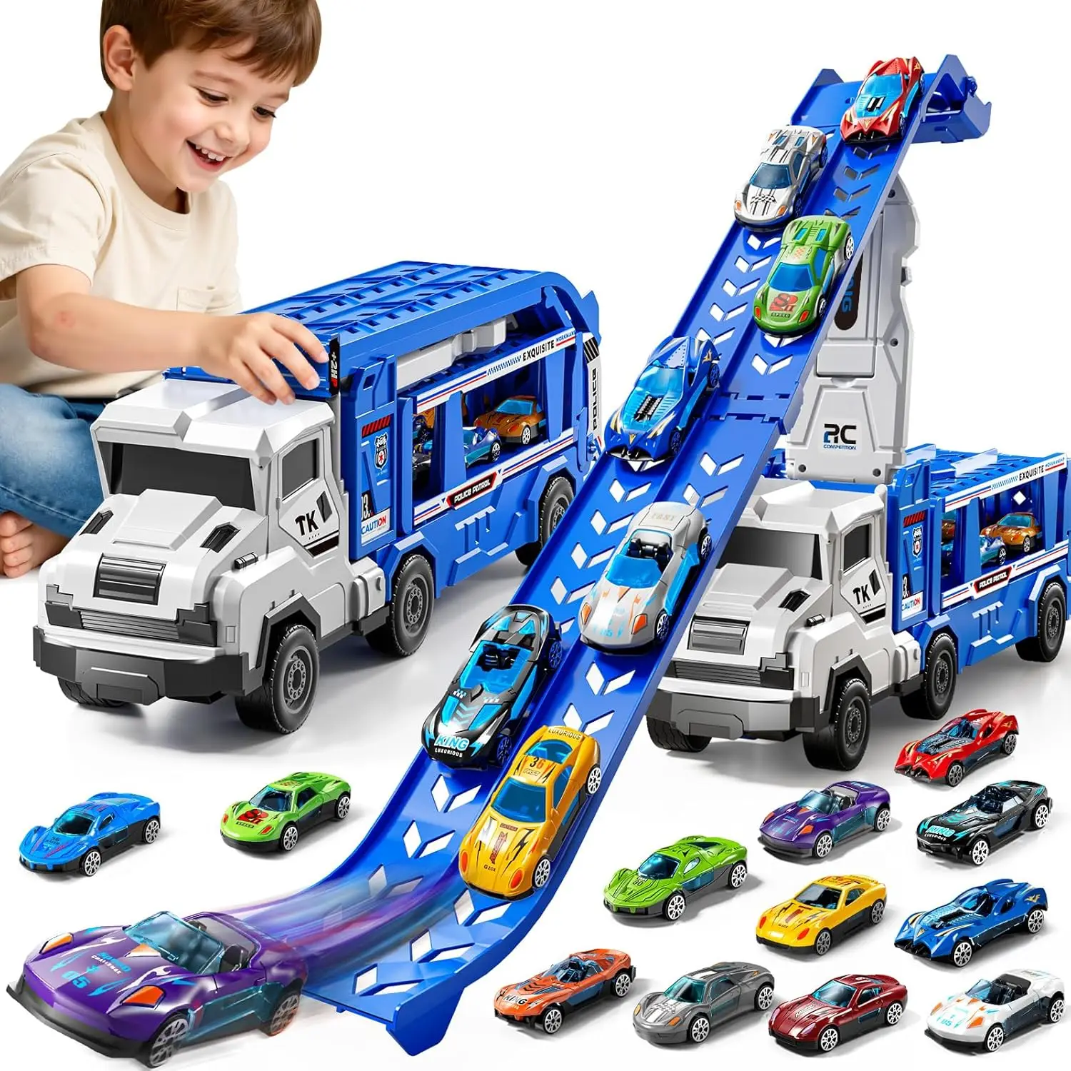 Детский переносной грузовик, игрушечный автомобиль, гусеницы для малышей, складная гоночная трасса и автомобиль, гараж, автомобильные рампы, подарок на день рождения для мальчиков и девочек
Детский переносной грузовик, игрушечный автомобиль, гусеницы для малышей, складная гоночная трасса и автомобиль, гараж, автомобильные рампы, подарок на день рождения для мальчиков и девочек