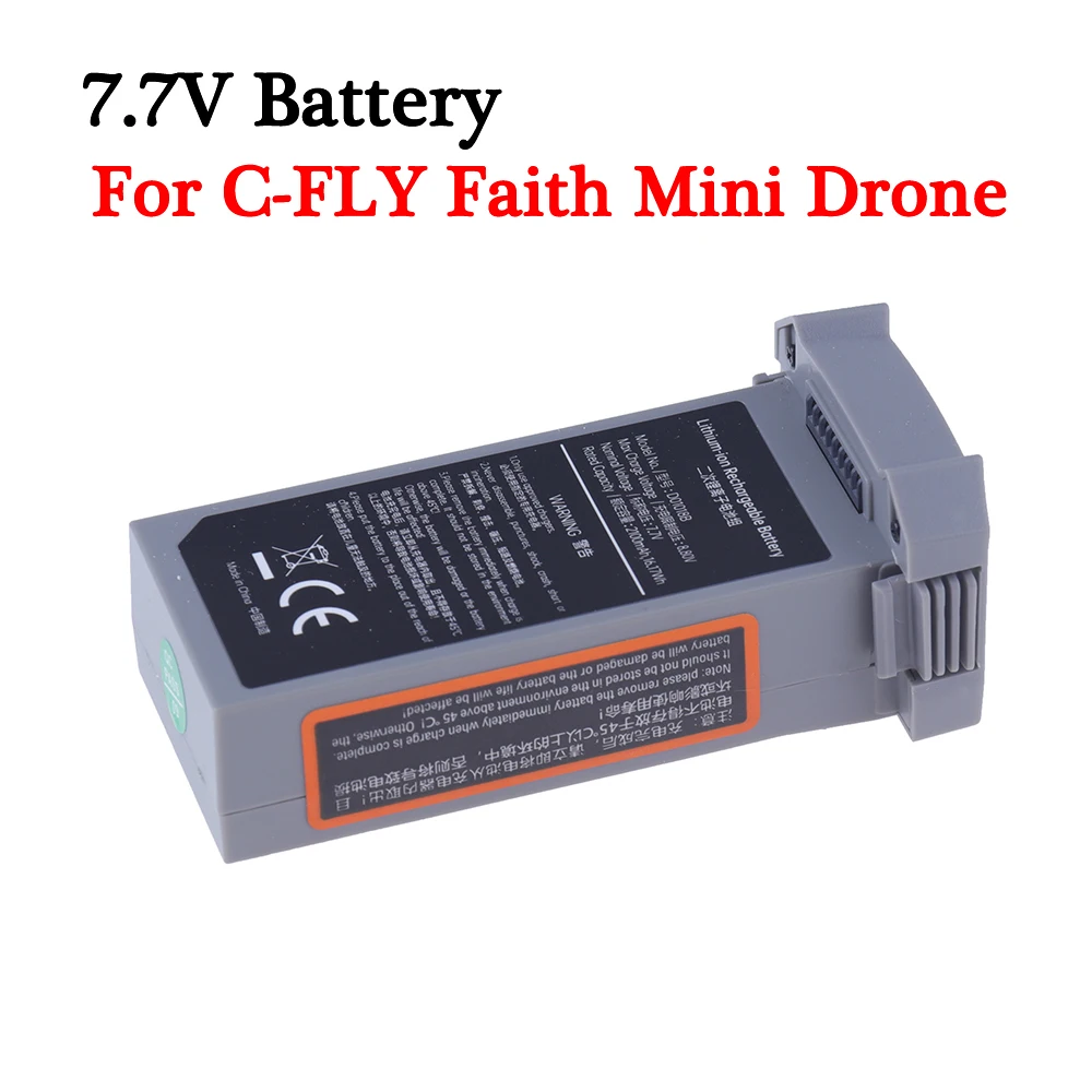 Battery For C-FLY Faith MINI Drone Spare Parts 7.7V 2100mAh Lipo Battery For Faith MINI Remote Control Drone battery
Battery For C-FLY Faith MINI Drone Spare Parts 7.7V 2100mAh Lipo Battery For Faith MINI Remote Control Drone battery