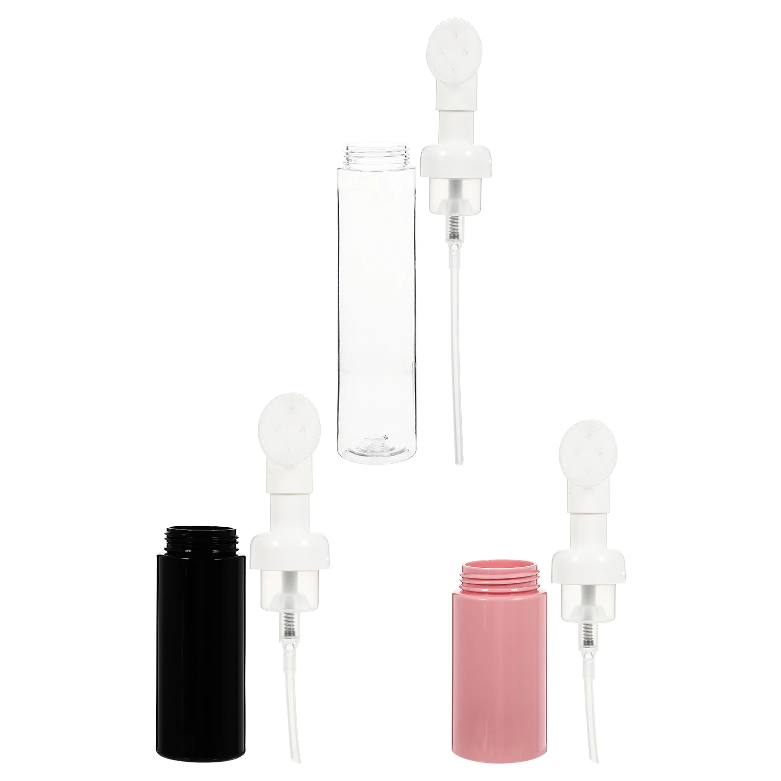 3pcs Foam Bottle With Brush Head Empty Travel Sub Bottles For Shampoo Soap Dispenser Portable Liquid Container Facial Cleanser
3pcs Foam Bottle With Brush Head Empty Travel Sub Bottles For Shampoo Soap Dispenser Portable Liquid Container Facial Cleanser