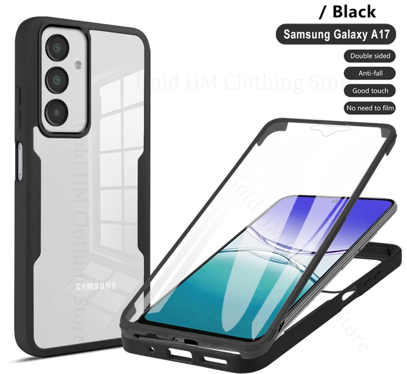 2 in 1 Hybrid Transparent Case For Samsung A17 A07 A16 A25 A55 A35 5G Candy Silicone Bumper Cover For Galaxy M33 M53 M52 M36 M06
2 in 1 Hybrid Transparent Case For Samsung A17 A07 A16 A25 A55 A35 5G Candy Silicone Bumper Cover For Galaxy M33 M53 M52 M36 M06