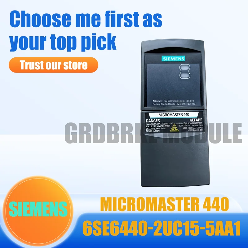 Новый оригинальный контроллер двигателя SIEMENS 6SE6440-2UC15-5AA1 6SE6 440-2UC15-5AA1
Новый оригинальный контроллер двигателя SIEMENS 6SE6440-2UC15-5AA1 6SE6 440-2UC15-5AA1