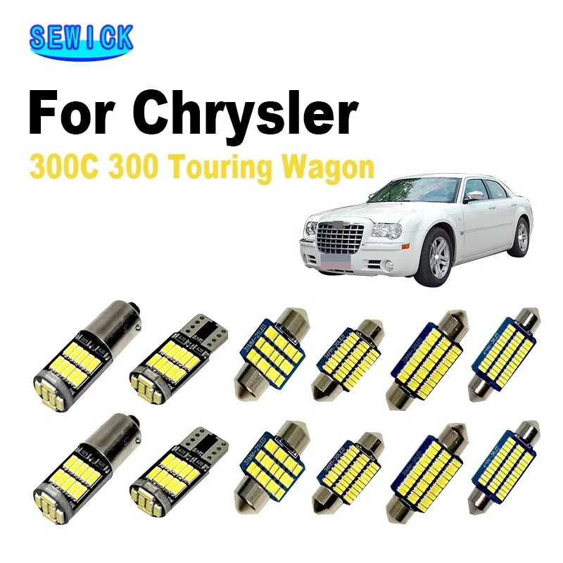19Pcs For Chrysler 300C 300 Touring Wagon 2005 2006 2007 2008 2009 2010 LED Interior Map Plate Door Dome Light Kit Car Bulbs
19Pcs For Chrysler 300C 300 Touring Wagon 2005 2006 2007 2008 2009 2010 LED Interior Map Plate Door Dome Light Kit Car Bulbs
