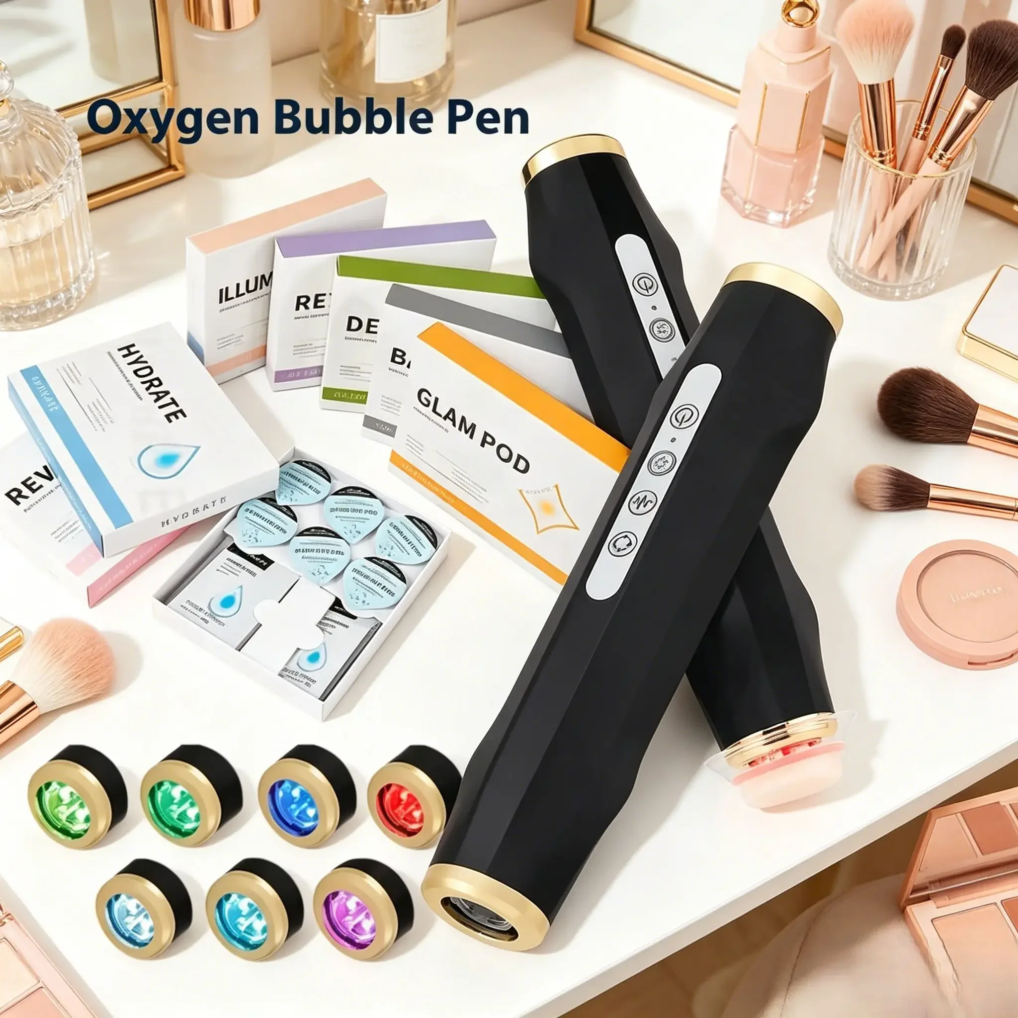 Glam Revive CO2 Pod Capsule Gels Refills for Oxygen Bubble Aqua Facial Machine Professional Facial SPA Accessories for Deep Skin
Glam Revive CO2 Pod Capsule Gels Refills for Oxygen Bubble Aqua Facial Machine Professional Facial SPA Accessories for Deep Skin